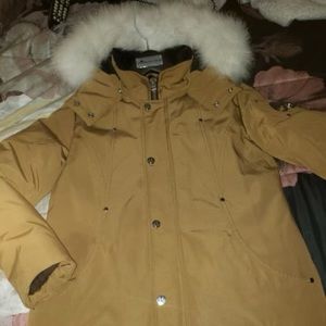 Moose Knuckels Kids Parka Coat.